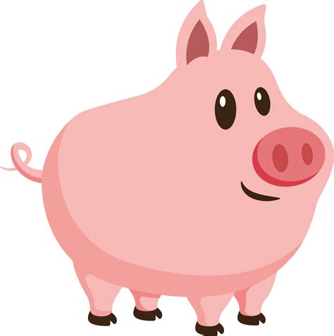 Pig Clipart Cute Smiling Pink Pig Clipart Clip Art Library | My XXX Hot Girl