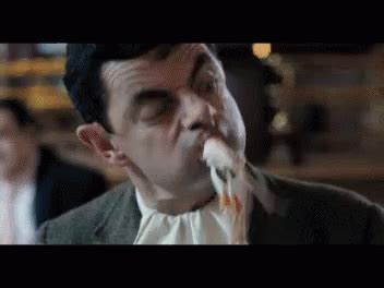 Eating Lobster - Mr. Bean GIF - RowanAtkinson MrBean Lobster - Discover ...