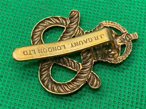 British Army - Staffordshire Regiment Cap Badge. Maker Marked on Slide – The Militaria Shop
