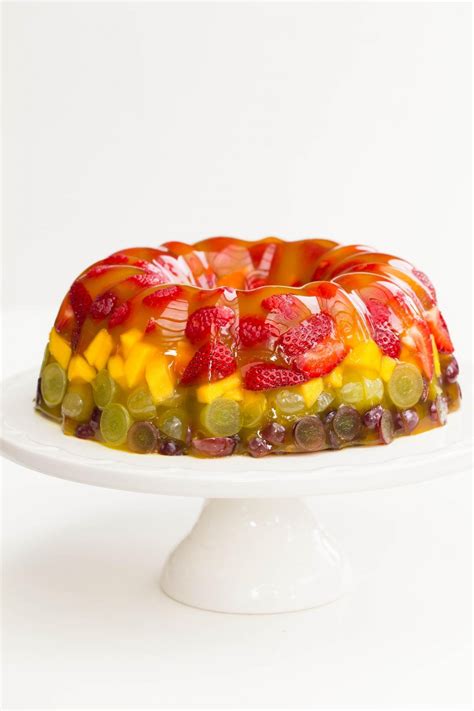 Jello Fruit Cake Dessert - Momsdish