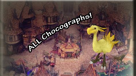 Final Fantasy IX | Complete Chocograph Guide -- All Treasures - YouTube