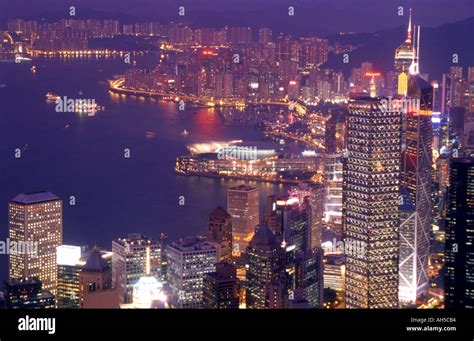 China Hong Kong skyline Stock Photo - Alamy