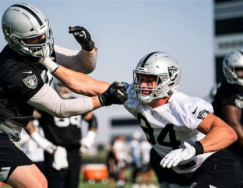 Raiders’ driving force Carl Nassib feels at home with his hand in the ...