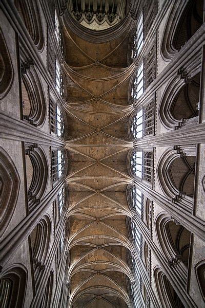 Rib Vaults, Rouen Cathedral (Illustration) - World History Encyclopedia