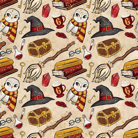 Wizard Fabric, Wizard Prints, Owl Fabric, Magic Fabric, Wizards Fabric, Knit by the Yard, Cotton ...