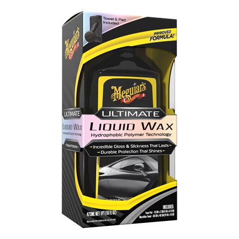 Meguiar's Ultimate Liquid Wax, Long-Lasting, Easy to Use Synthetic Wax ...