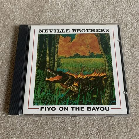 RARE The Neville Brothers Fiyo On The Bayou CD 1981 A&M 1986 Demon ...