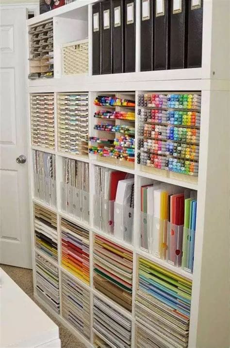 15 Stunning Office & Craft Room Organization Ideas | Storage room ...