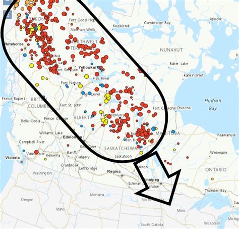 Canadian Wildfires 2022 Map - PELAJARAN