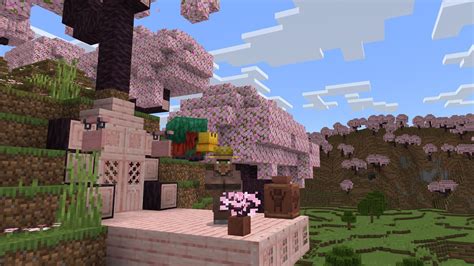 The latest Minecraft Preview brings Cherry Groves and a new Bedrock Editor - TrendRadars