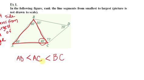 Example of Opposite Sides and Angles - YouTube