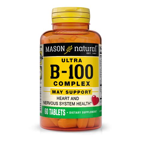 Ultra Vitamin B 100 Complex - Nutrients Best