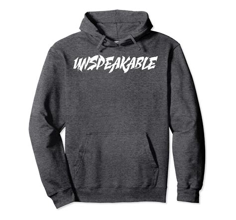 Unspeakable Hoodie-4LVS – 4loveshirt