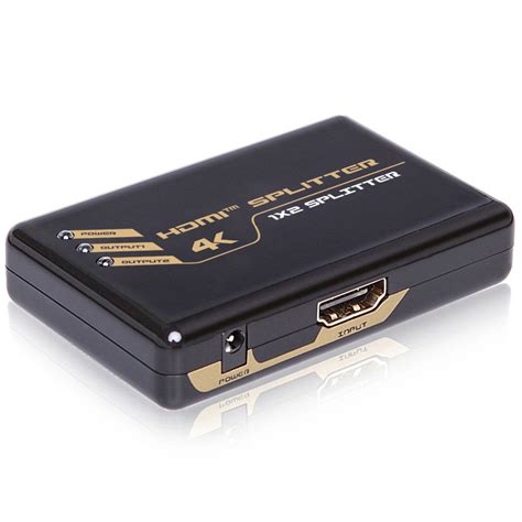 HDMI 1.4 4K 1-Input 2-Output Splitter