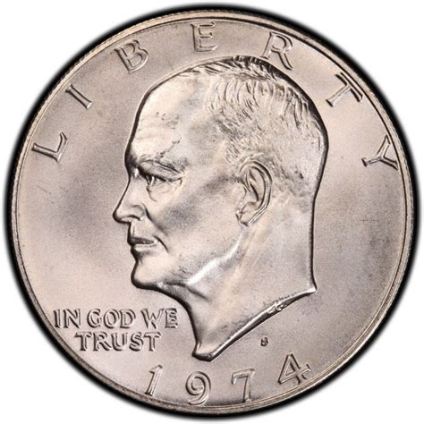 1974 Eisenhower Dollar Values and Prices - Past Sales | CoinValues.com