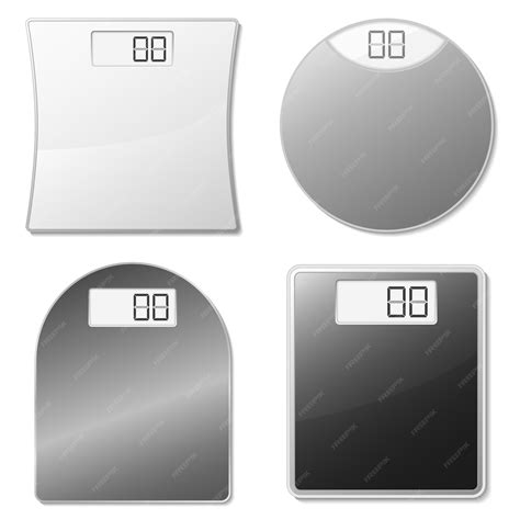 Premium Vector | Collection of home use scales