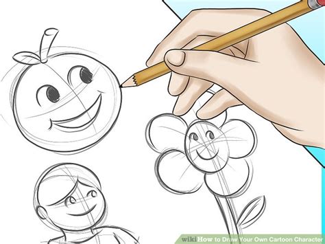 How to Draw Your Own Cartoon Character (with Pictures) - wikiHow