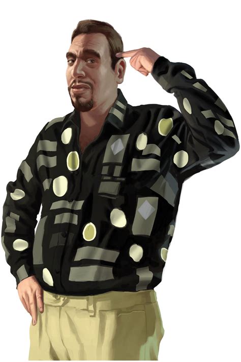 GTA IV / GTA 4 - Roman Bellic - PNG Vector by baldknuckle on DeviantArt