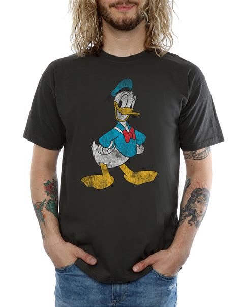 Disney Herren Classic Donald Duck T-Shirt | eBay