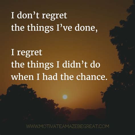 37 Inspirational Quotes About Life To Be Live By | Regret quotes, Guilt ...