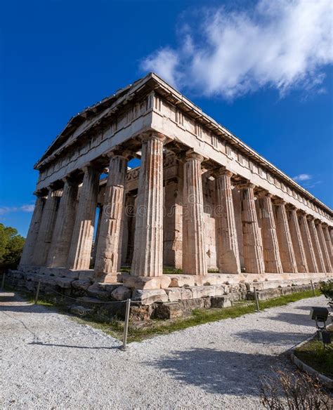 The Temple of Hephaestus or Hephaisteion is a Well-preserved Greek ...