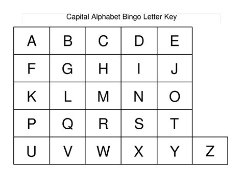 Printable Block Alphabet Letters | Templates at allbusinesstemplates.com