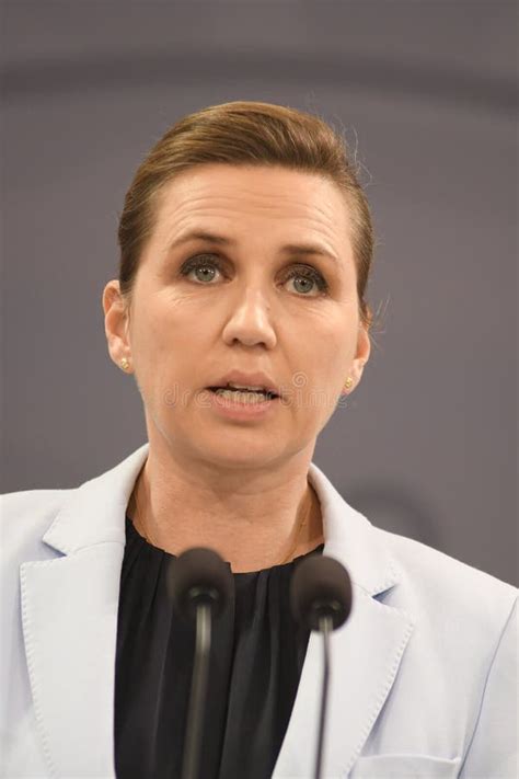 Danish Prime Minister Ms.Mette Frederiksen Holds Press Conference ...