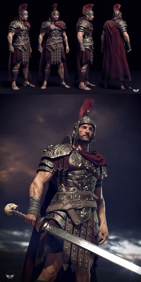 Centurion by Marcelo Pinheiro | Roman armor, Roman warriors, Roman centurion