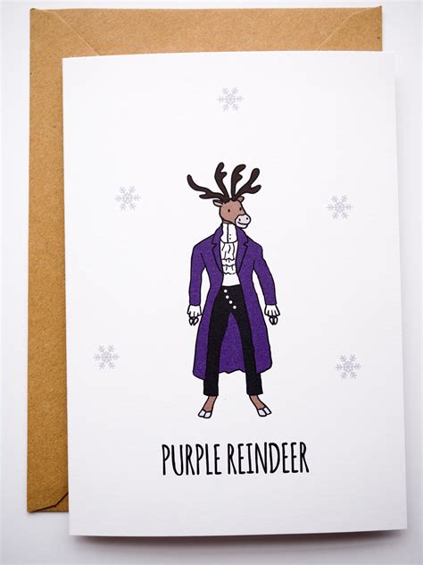 Prince Christmas card Prince card Prince greeting cards | Etsy