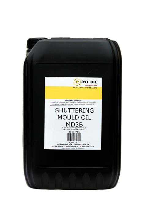 Shuttering Oil £56.40 inc delivery and vat - Rye Oil Limited