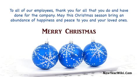 Merry Christmas Wishes For Employees 2024 - New Year Wiki