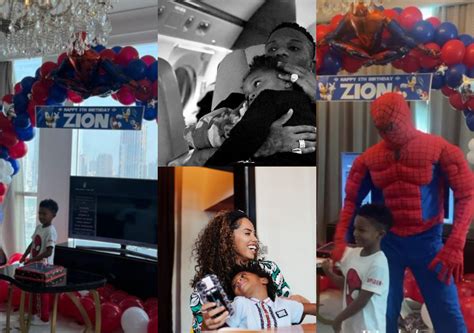 Wizkid and babymama, Jada Pollock throw lavish birthday party for their ...