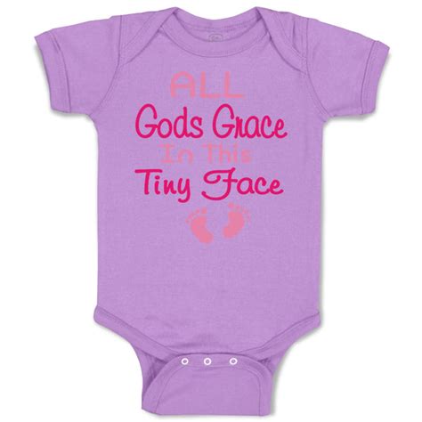 Cute Rascals® Baby Clothes All Gods Grace Tiny Face Christian Jesus