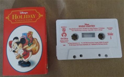 Disney World Audio Tape Cassette Holiday Collection Walt Disney Records ...