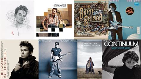 The List of John Mayer Albums in Order of Release - Albums in Order