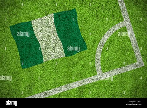 Nigeria national flag Stock Photo - Alamy