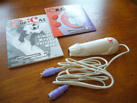 CueCat barcode scanner with software ($5) | PS2, not USB, se… | Flickr