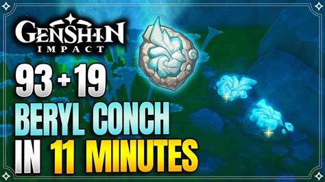 Beryl Conch Locations | Fast and Efficient Farming Route | Ascension Materials【Genshin Impact ...