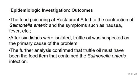 Salmonella Enteritidis Outbreak: District of Columbia, 2015 - 1108 ...