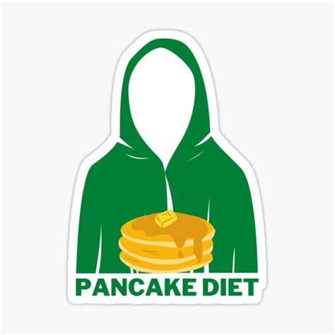 "Devon Larratt Pancake Diet" Sticker by RigorAtev | Redbubble