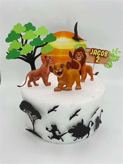 The Lion King Cake Topper Lion King Party Lion King - Etsy