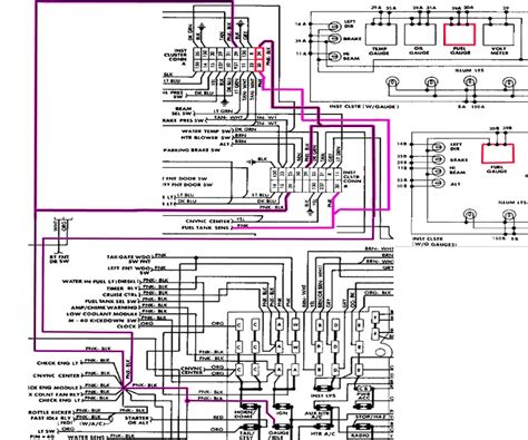 1986 Chevy K10 Instrument Cluster Wiring Diagram - Q&A