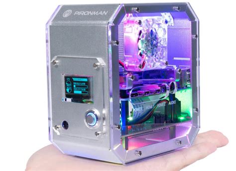 Introducing Pironman Mini PC case for Raspberry Pi 4 - Electronics-Lab.com