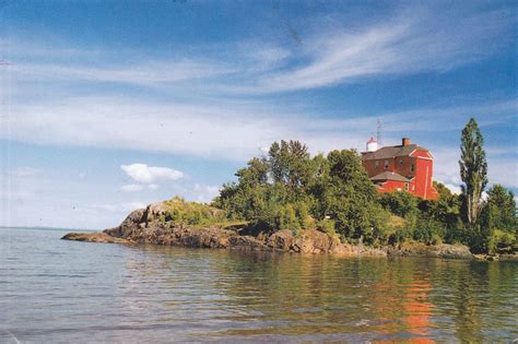 My World-wide postcard: Usa-Marquette lighthouse