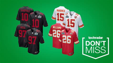 Super Bowl jerseys announced: where to buy Chiefs and 49ers jerseys this weekend | TechRadar