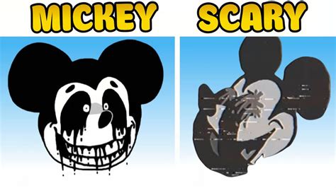 Friday Night Funkin' VS Mickey Mouse Reanimated HD (FNF Mod) (Sunday Night) (Creepypasta Horror ...