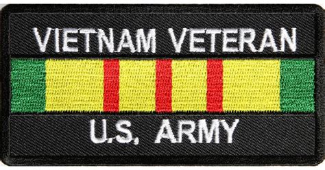 Vietnam Veteran Army Patch Rect | Vietnam War Patches -TheCheapPlace