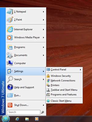 Windows Xp Start Button Classic Shell