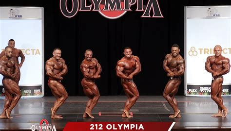 Olympia 2020: Men's 212 Bodybuilding Callout Report – Picture Highlights – Fitness Volt