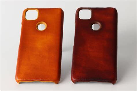 Leather Pixel 4a Phone Case / Pixel 4a-5g Leather Cover / - Etsy